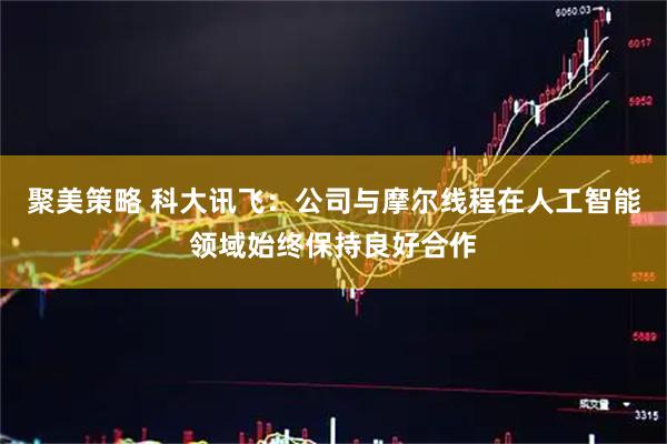 聚美策略 科大讯飞：公司与摩尔线程在人工智能领域始终保持良好合作